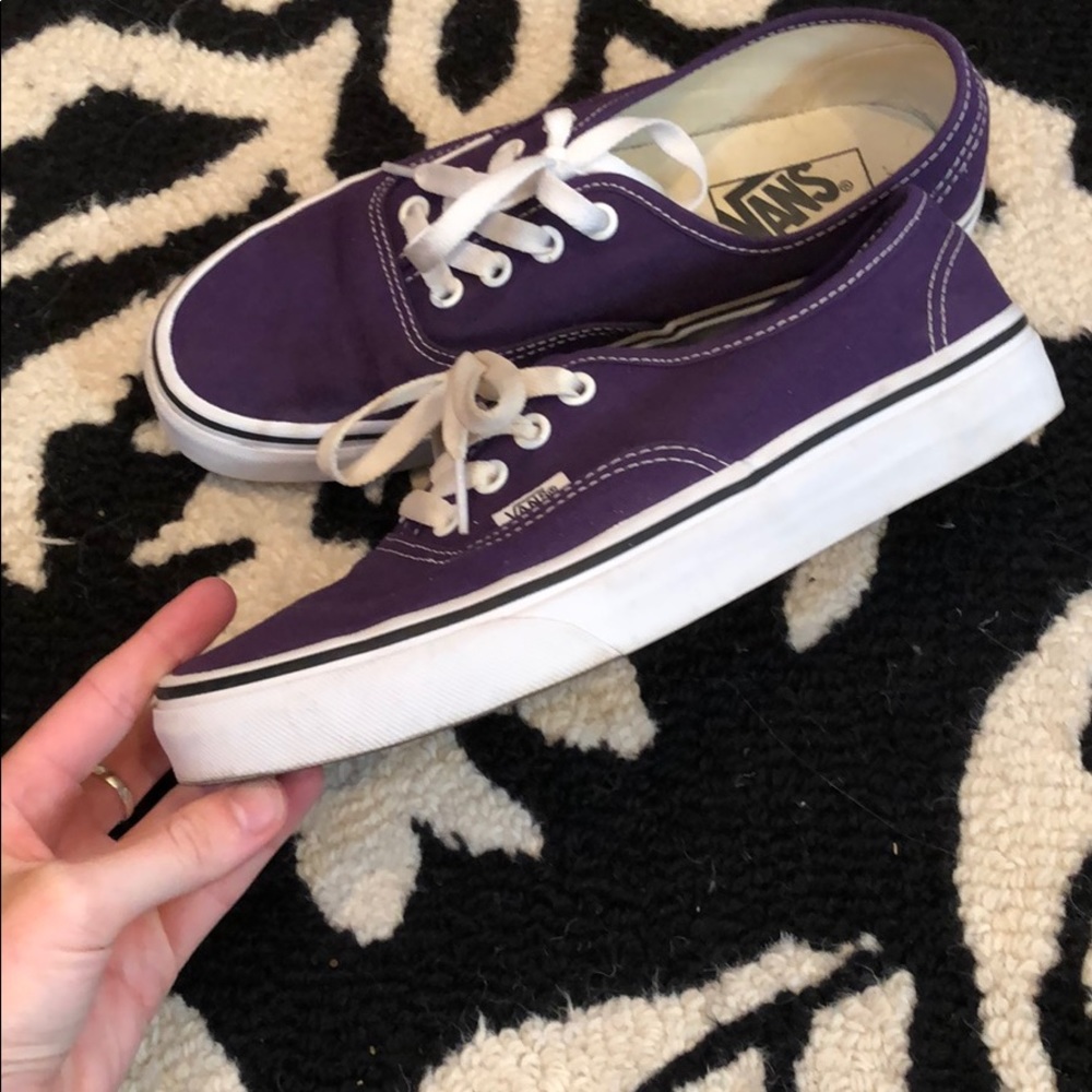 purple vans classics